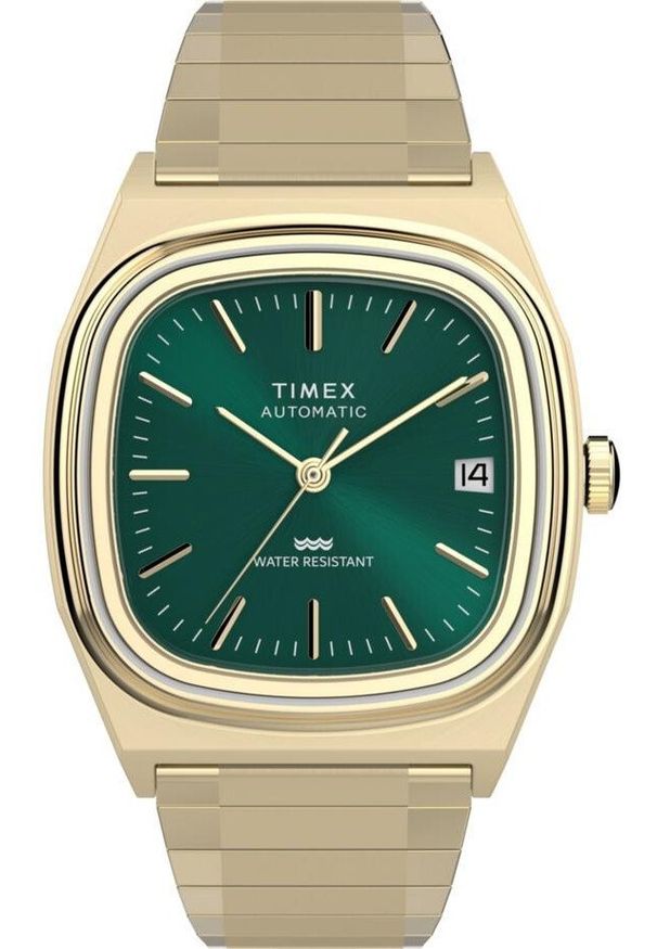 Zegarek Timex Zegarek męski Timex TW2Y67700 złoty. Kolor: złoty
