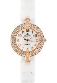 NoName - Zegarek ZEGAREK DAMSKI PACIFIC A6002 - CERAMIKA (zy583b) #1