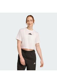 Adidas - Koszulka CLIMACOOL Vintage Training Graphic. Kolor: biały. Technologia: ClimaCool (Adidas). Sport: fitness #1