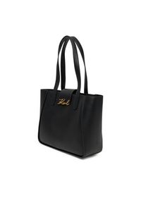 Karl Lagerfeld - KARL LAGERFELD Torebka A3W30133 Czarny. Kolor: czarny. Materiał: skórzane