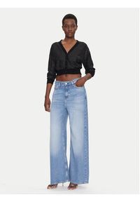 Guess Kardigan W5GR08 Z3MN2 Czarny Regular Fit. Kolor: czarny. Materiał: syntetyk #2