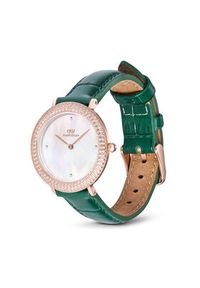 Daniel Wellington Zegarek Crystalline Bezel 32 DW00100826 Różowe złoto. Kolor: wielokolorowy, różowy, złoty. Materiał: skóra #6