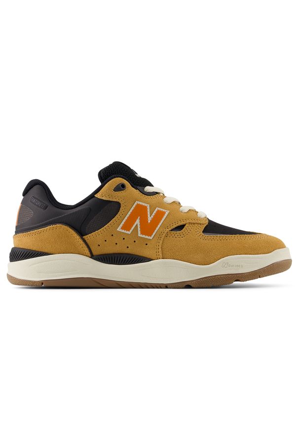 Buty męskie New Balance Numeric NM1010LV – żółte. Kolor: żółty. Materiał: dresówka, skóra, guma, materiał, syntetyk. Szerokość cholewki: normalna. Sport: fitness, bieganie, skateboard