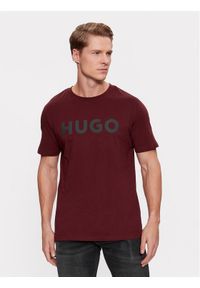 Hugo T-Shirt Dulivio 50467556 Czerwony Regular Fit. Kolor: czerwony. Materiał: bawełna #1