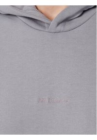 New Balance Bluza Athletics Nature WT23554 Szary Oversize. Kolor: szary. Materiał: bawełna #5
