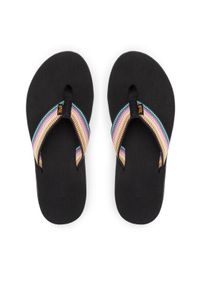 Teva Japonki Voya Flip 1019040 Czarny. Kolor: czarny. Materiał: materiał #1