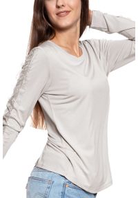 Mustang - DAMSKI LONGSLEEVE MUSTANG Anna C Lace 1009035 4025. Długość rękawa: długi rękaw. Długość: długie #4