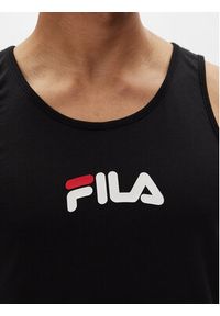 Fila Tank top Lirey FAM0919 Czarny Slim Fit. Kolor: czarny. Materiał: bawełna #5