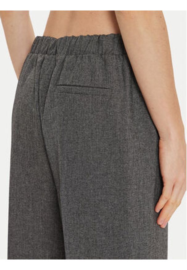 Imperial Spodnie materiałowe P4L0IEI Szary Wide Leg. Kolor: szary. Materiał: syntetyk