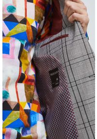 medicine - Medicine marynarka męska kolor szary. Kolor: szary. Materiał: tkanina. Styl: klasyczny #3