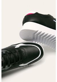 Tommy Jeans - Buty. Nosek buta: okrągły. Zapięcie: sznurówki. Kolor: czarny. Materiał: syntetyk, materiał, skóra, guma. Szerokość cholewki: normalna. Obcas: na obcasie. Wysokość obcasa: średni #3