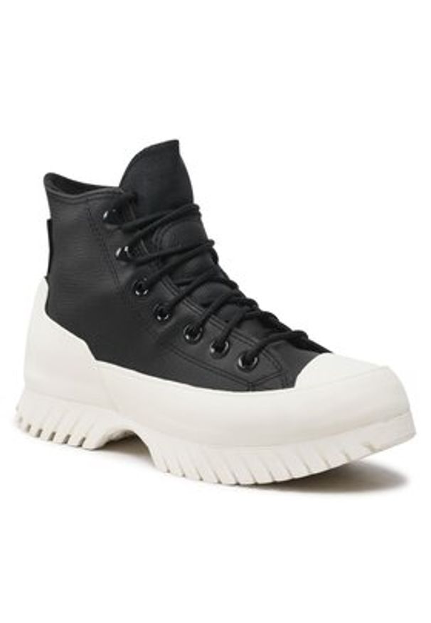 Converse Trampki Chuck Taylor All Star Lugged Winter 2.0 Hi 172057C Czarny. Kolor: czarny. Materiał: skóra