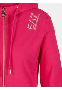 EA7 Emporio Armani Bluza 8NTM34 TJCQZ 1419 Różowy Regular Fit. Kolor: różowy. Materiał: bawełna #5