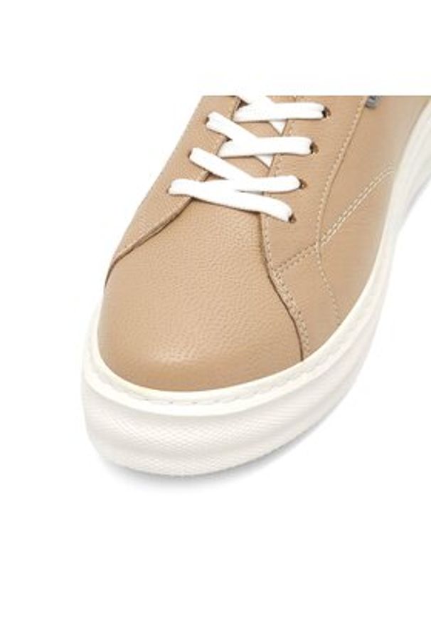 Lasocki Sneakersy WI16-HAILEY-01 Beżowy. Kolor: beżowy. Materiał: skóra