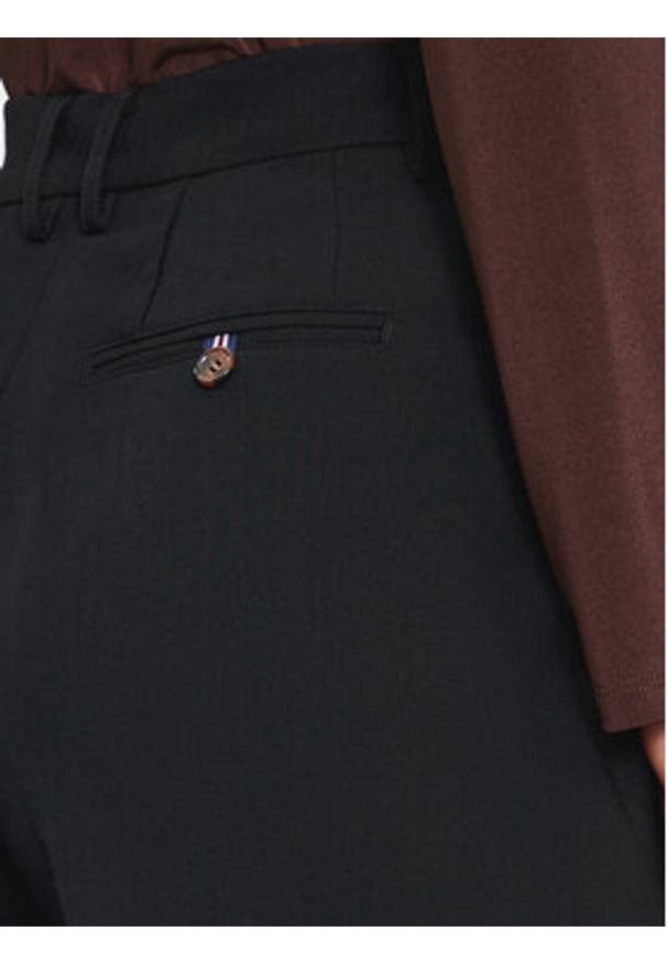 U.S. Polo Assn. Spodnie materiałowe WUP0776 Czarny Straight Leg. Kolor: czarny. Materiał: syntetyk