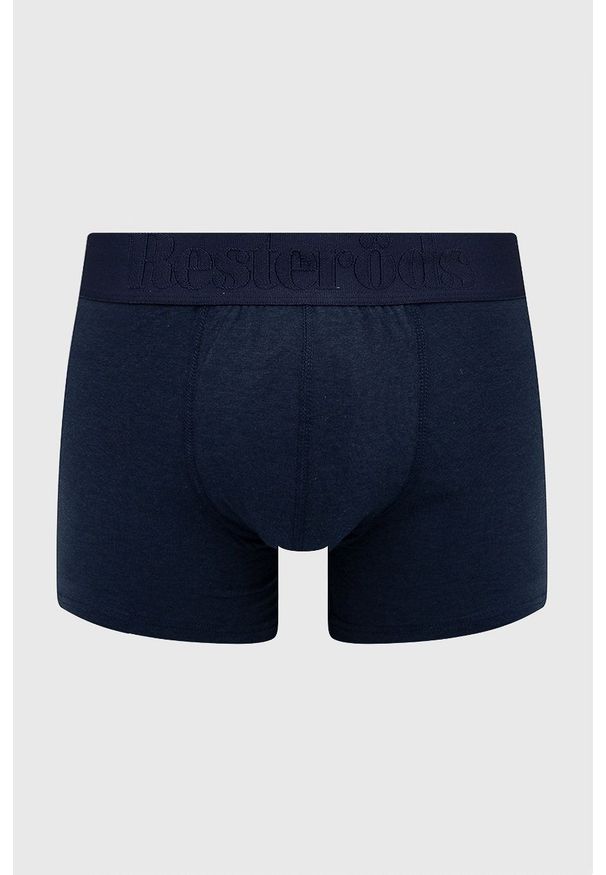 Resteröds Bokserki (3-pack) męskie kolor szary. Kolor: szary. Materiał: włókno, bawełna