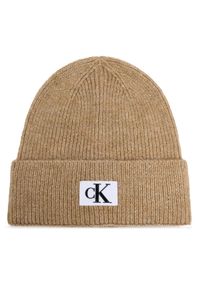 Calvin Klein Czapka K50K512451 Beżowy. Kolor: beżowy. Materiał: akryl #1