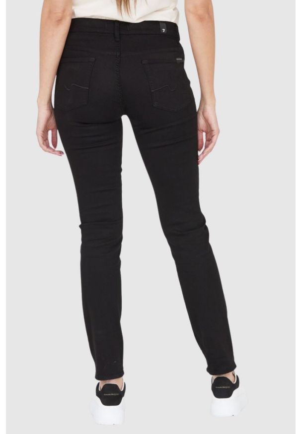7 FOR ALL MANKIND Lekkie czarne jeansy damskie Roxanne BAIR ECO RINSED BLACK, Rozmiar 29. Kolor: czarny