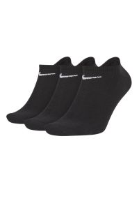 Skarpetki Nike SX2554-001 - czarne. Kolor: czarny. Materiał: bawełna, nylon