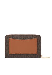 MICHAEL Michael Kors Mały Portfel Damski 32F9GJ6D0B Brązowy. Kolor: brązowy. Materiał: skóra