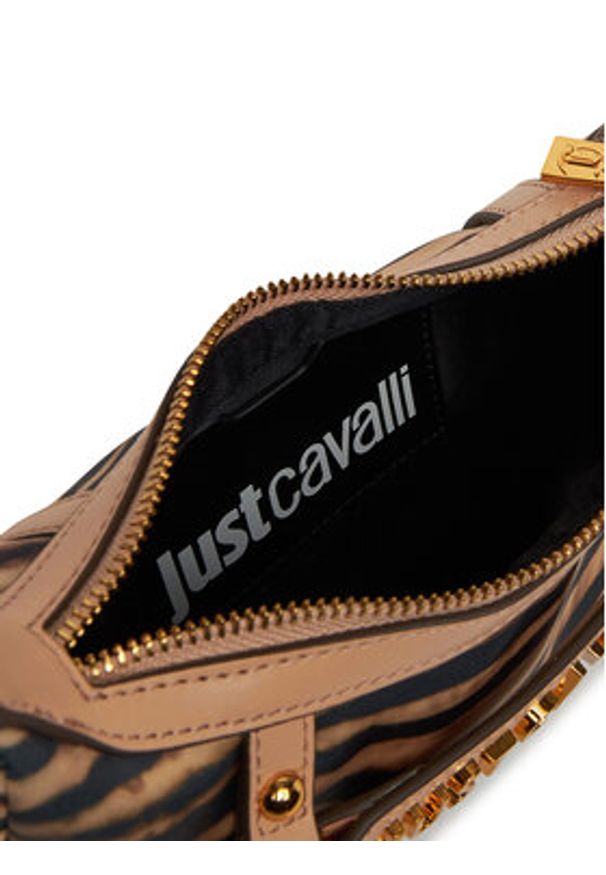 Just Cavalli Torebka 78RA4BI1 ZSB87 Beżowy. Kolor: beżowy. Materiał: skórzane
