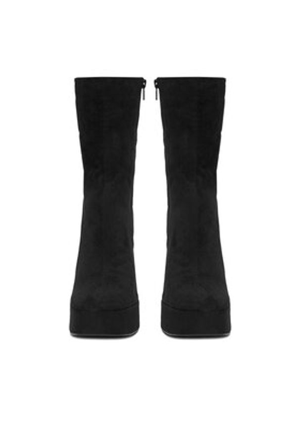 DeeZee Botki CL221013 Czarny. Kolor: czarny. Materiał: materiał