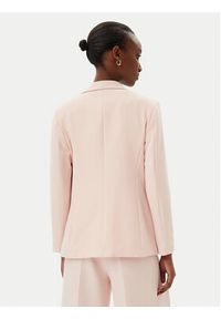 Maryley Marynarka 25EB187/M27/43PY Różowy Regular Fit. Kolor: różowy. Materiał: syntetyk #2