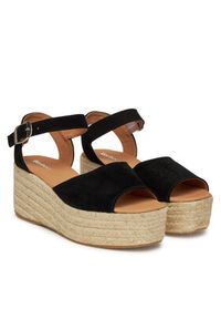 Barbour Espadryle Aspen LFO0767BK31 Czarny. Kolor: czarny. Materiał: zamsz, skóra #4