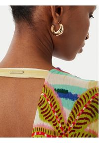 LOLA CASADEMUNT Sukienka letnia LS2616024 Kolorowy Relaxed Fit. Materiał: wiskoza. Wzór: kolorowy. Sezon: lato #5