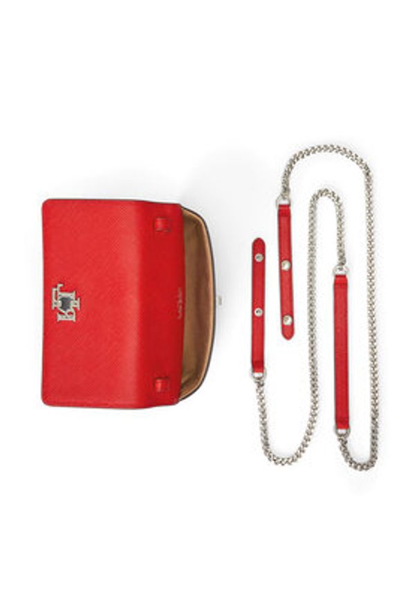 Lauren Ralph Lauren - LAUREN RALPH LAUREN Torebka 432966784006 Czerwony. Kolor: czerwony. Materiał: skórzane