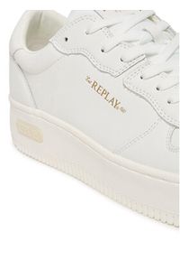 Replay - REPLAY Sneakersy GMZ7P.000.C0001L Biały. Kolor: biały. Materiał: skóra #3