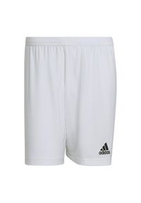 Adidas Sport Ent22 Sho Białe Spodenki Dorosłych. Kolor: biały, wielokolorowy, czarny. Materiał: poliester. Sport: piłka nożna #1