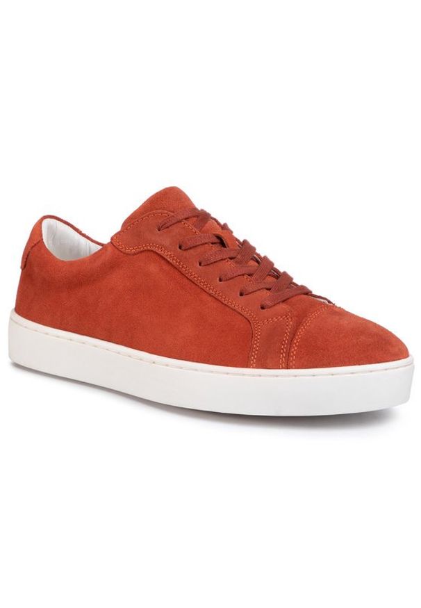 Gino Rossi Sneakersy MI07-A973-A802-05 Czerwony. Kolor: czerwony. Materiał: skóra, zamsz
