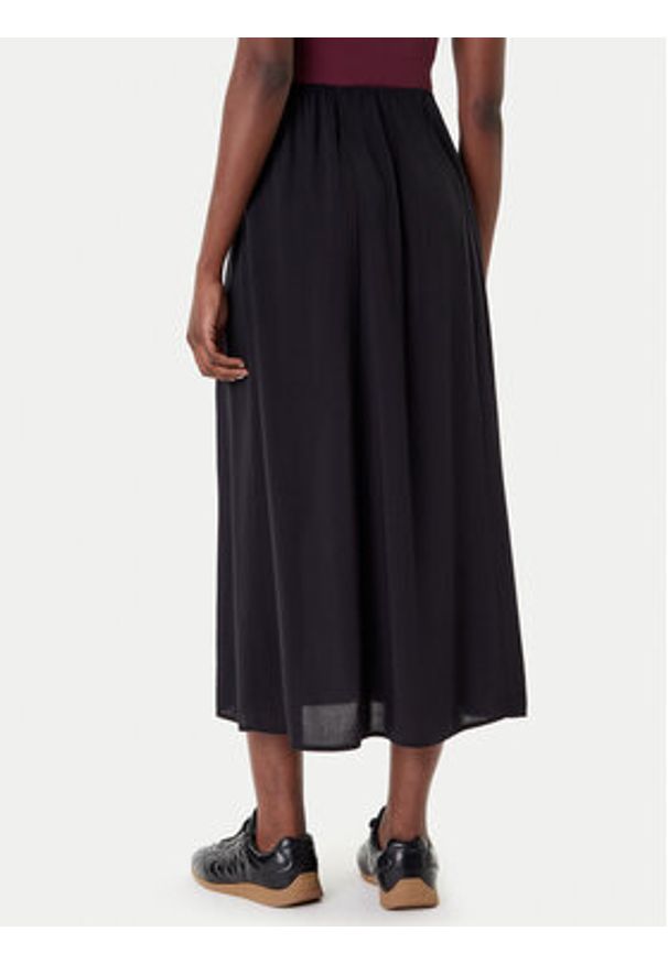 only - ONLY Spódnica maxi Nova 15357477 Czarny Regular Fit. Kolor: czarny. Materiał: wiskoza