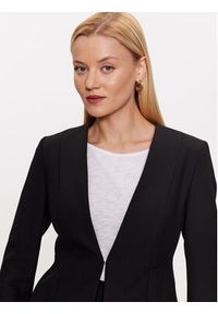 BOSS - Boss Marynarka Jamaisa 50493541 Czarny Slim Fit. Kolor: czarny. Materiał: wiskoza #5
