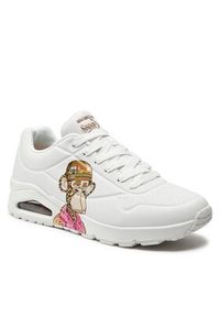 skechers - Skechers Sneakersy Uno-Dr. Bombay 251014/WHT Biały. Kolor: biały #3