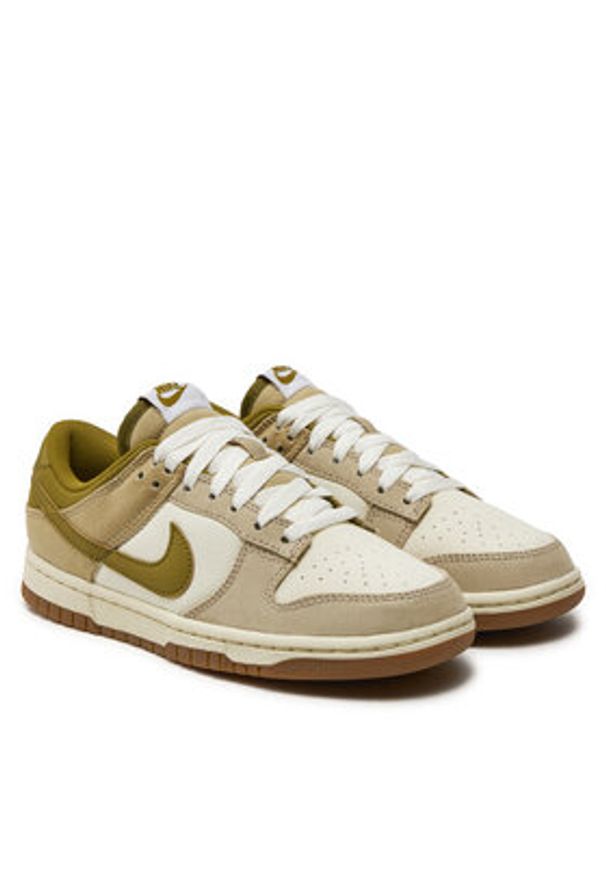 Nike Sneakersy Dunk Low HF4262 133 Beżowy. Kolor: beżowy. Materiał: materiał