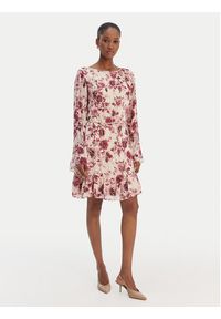 Guess Sukienka codzienna W6RK37 WJ712 Beżowy Regular Fit. Okazja: na co dzień. Kolor: beżowy. Materiał: syntetyk. Typ sukienki: proste. Styl: casual #4
