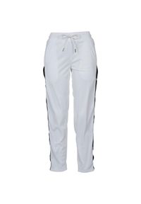 Urban Classics - Spodnie damskie Urban Classic button up. Kolor: czarny, biały, wielokolorowy. Długość: długie #1