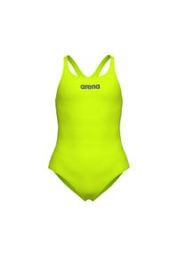 Strój kąpielowy dziewczęcy jednoczęściowy basen sportowy Arena Swim Pro. Kolor: zielony #1
