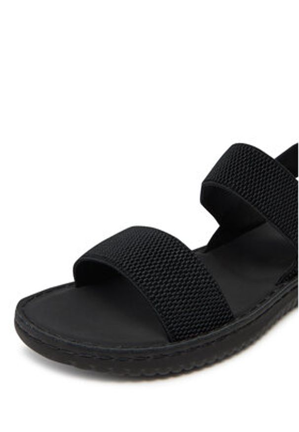 Clara Barson Sandały WFA3575-1 Czarny. Kolor: czarny. Materiał: materiał