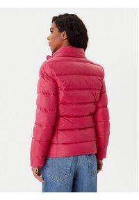 Tommy Jeans Kurtka puchowa Basic DW0DW18312 Czerwony Slim Fit. Kolor: czerwony. Materiał: syntetyk #7
