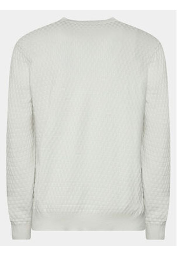 Sisley Sweter 1098S1033 Szary Regular Fit. Kolor: szary. Materiał: bawełna