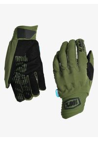 Rękawiczki rowerowe 100% Cognito Smart Shock. Kolor: zielony
