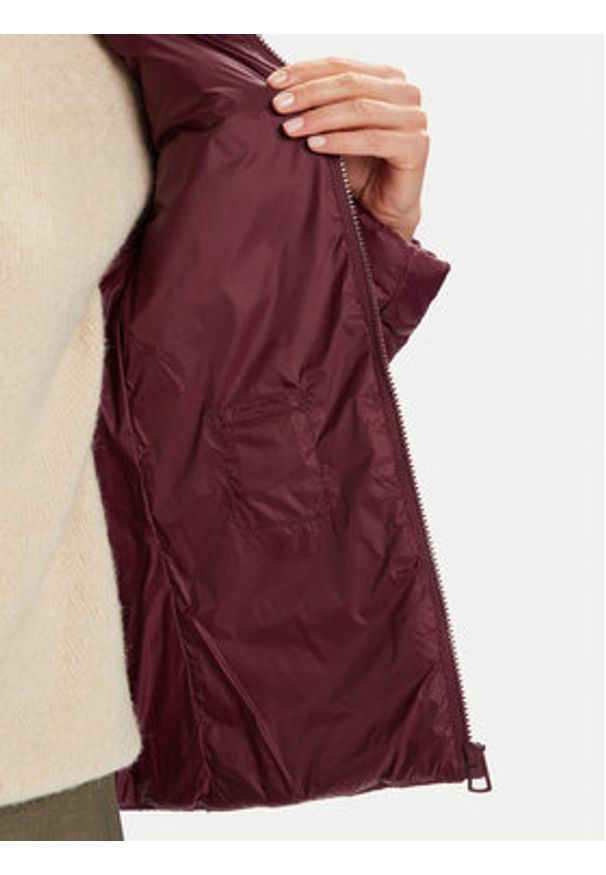 Marc O'Polo Kurtka przejściowa 508 0851 70359 Bordowy Slim Fit. Typ kołnierza: polo. Kolor: czerwony. Materiał: syntetyk