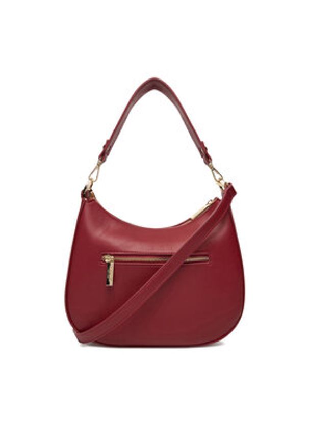 Nine West Torebka CEO-NANCY-H241690 Bordowy. Kolor: czerwony