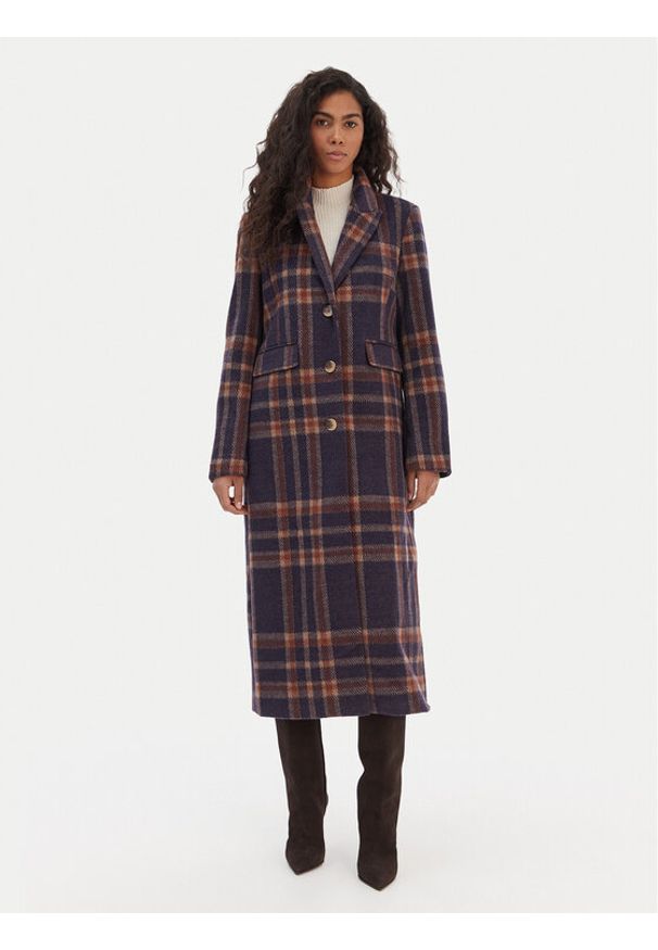 only - ONLY Płaszcz przejściowy Coris 15355210 Fioletowy Regular Fit. Kolor: fioletowy. Materiał: syntetyk