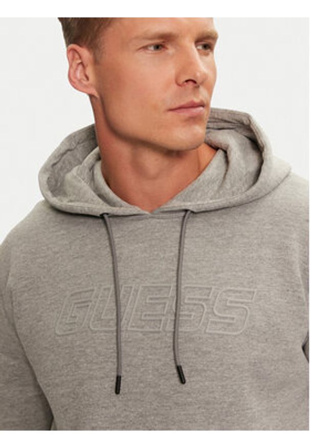 Guess Bluza Aldwin Z4YQ12 K9V31 Szary Regular Fit. Kolor: szary. Materiał: bawełna