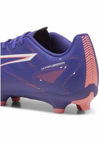 Buty piłkarskie męskie Puma Ultra 5 Play. Zapięcie: sznurówki. Kolor: biały, różowy, niebieski, wielokolorowy. Materiał: syntetyk, materiał. Szerokość cholewki: normalna. Sport: piłka nożna