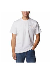columbia - Koszulka Męska Columbia M Legend Trail SS T-Shirt. Kolor: biały